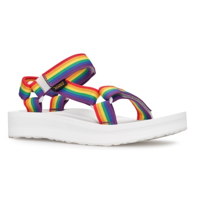 Teva Sandały Midform Universal Pride Tęczowe kolorowe Damskie